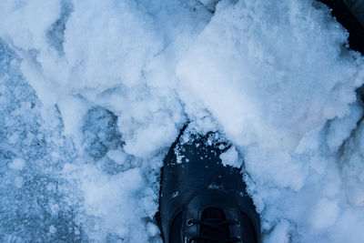 Close-up of snow