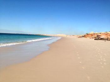 Scenic view of beach