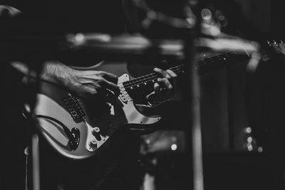 Man playing guitar