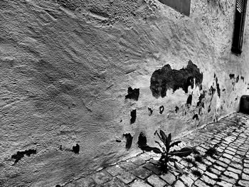 Panoramic view of rock