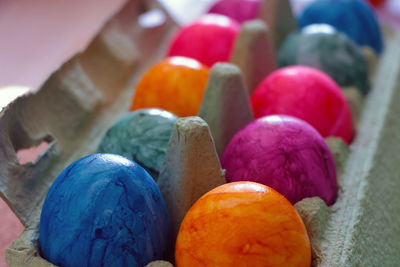 Close-up of multi colored candies