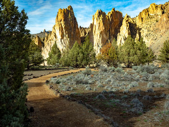 Panoramic view of landscape against sky