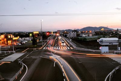 View of city street