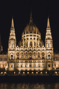 View of building at night