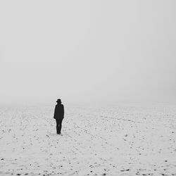Full length of woman in bikini