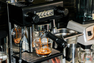 Close-up of coffee cups