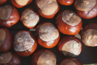 Full frame shot of pumpkins