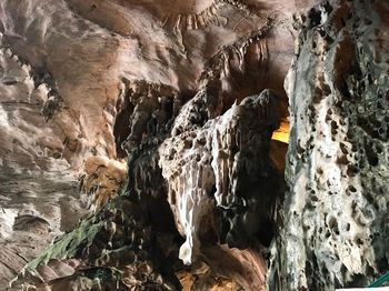 Panoramic view of cave