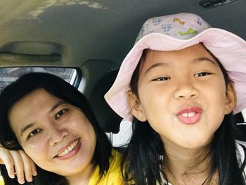 Portrait of happy smiling woman