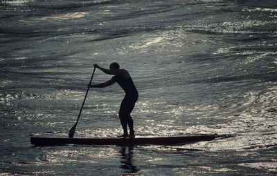 People in sea