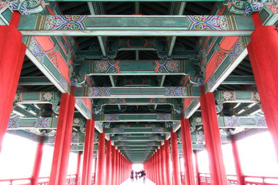 Low angle view of bridge