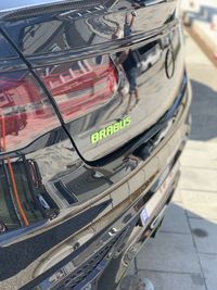 High angle view of car on street