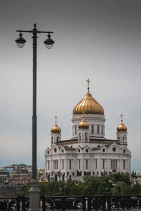 Low angle view of cathedral against sky
