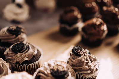 Close-up of cookies