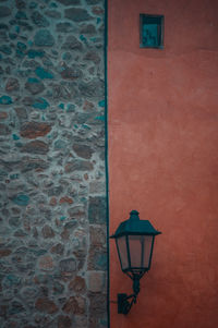 Close-up of illuminated lamp