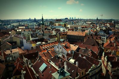 Cityscape against sky