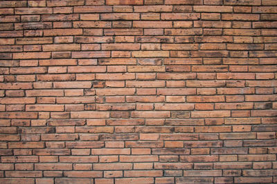 Full frame shot of brick wall