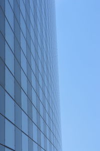 Low angle view of modern building