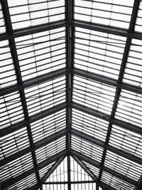 Full frame shot of skylight