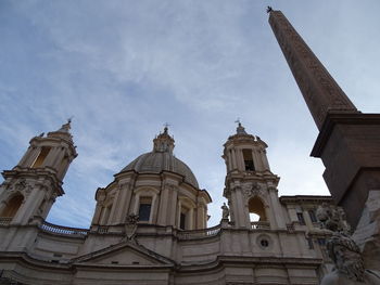 Low angle view of a temple