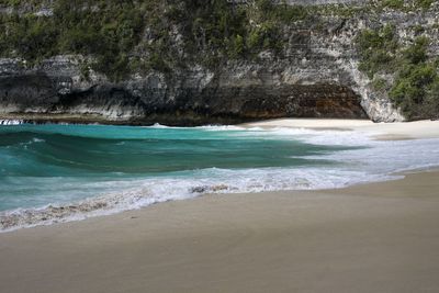 Scenic view of beach