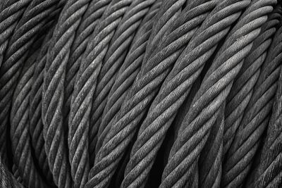 Full frame shot of ropes