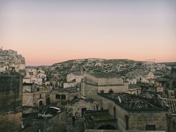 High angle view of cityscape