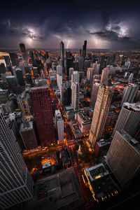 Chicago and lightning