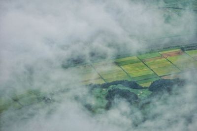 Extreme close up of clouds in sky