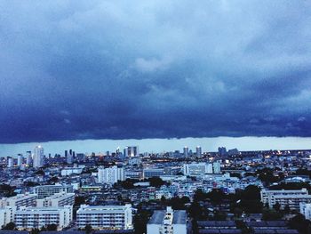 Cityscape against sky