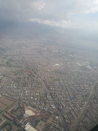 Aerial view of city