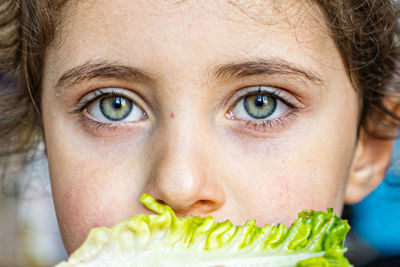 Close-up portrait of man