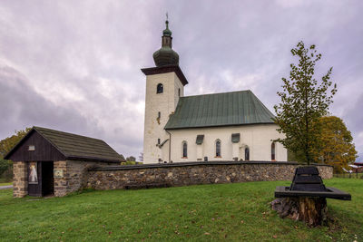 Exterior of building against sky