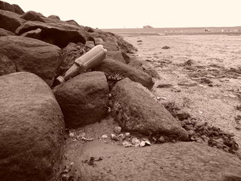 Scenic view of beach