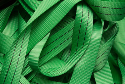 Full frame shot of green leaves