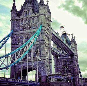 Low angle view of bridge