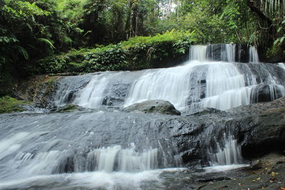 Waterfall in forest