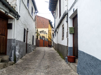 Street amidst buildings