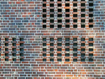 Full frame shot of brick wall