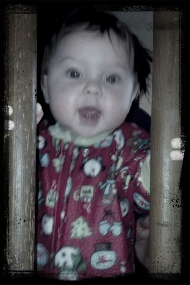 My crazy baby!