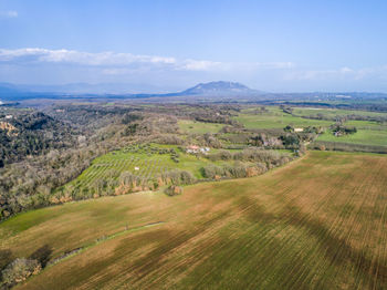 Landscape of the roman countryside