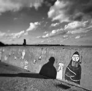 Graffiti on wall