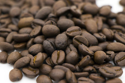 Full frame shot of coffee beans