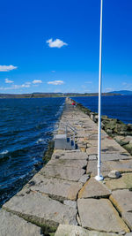 Breakwater in rockland maine