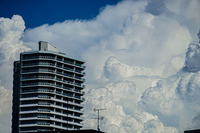 Low angle view of building against sky