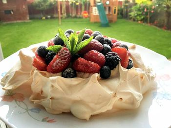 Close-up of strawberries