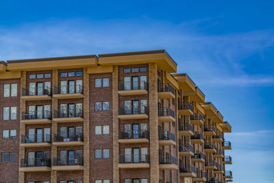 Low angle view of building against sky