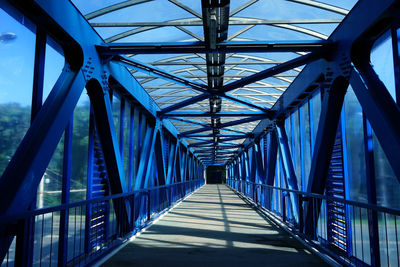 View of elevated walkway