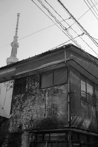 Low angle view of built structure against the sky