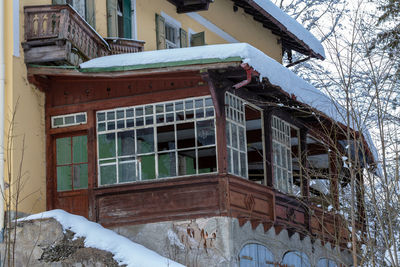 Low angle view of old building